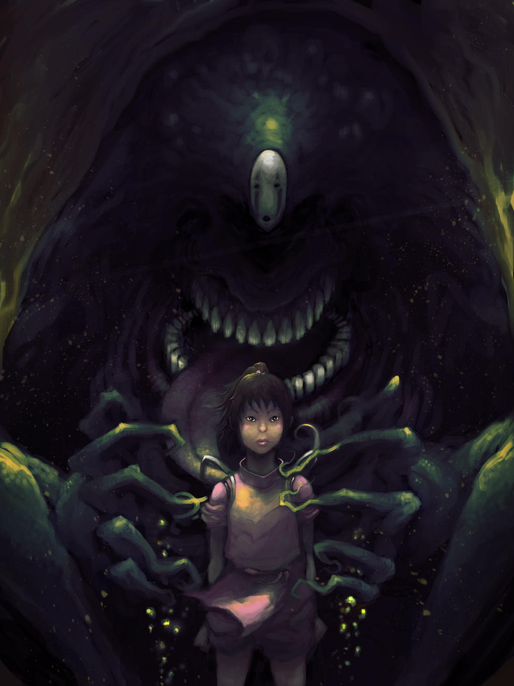 CHIHIRO AND NO-FACE