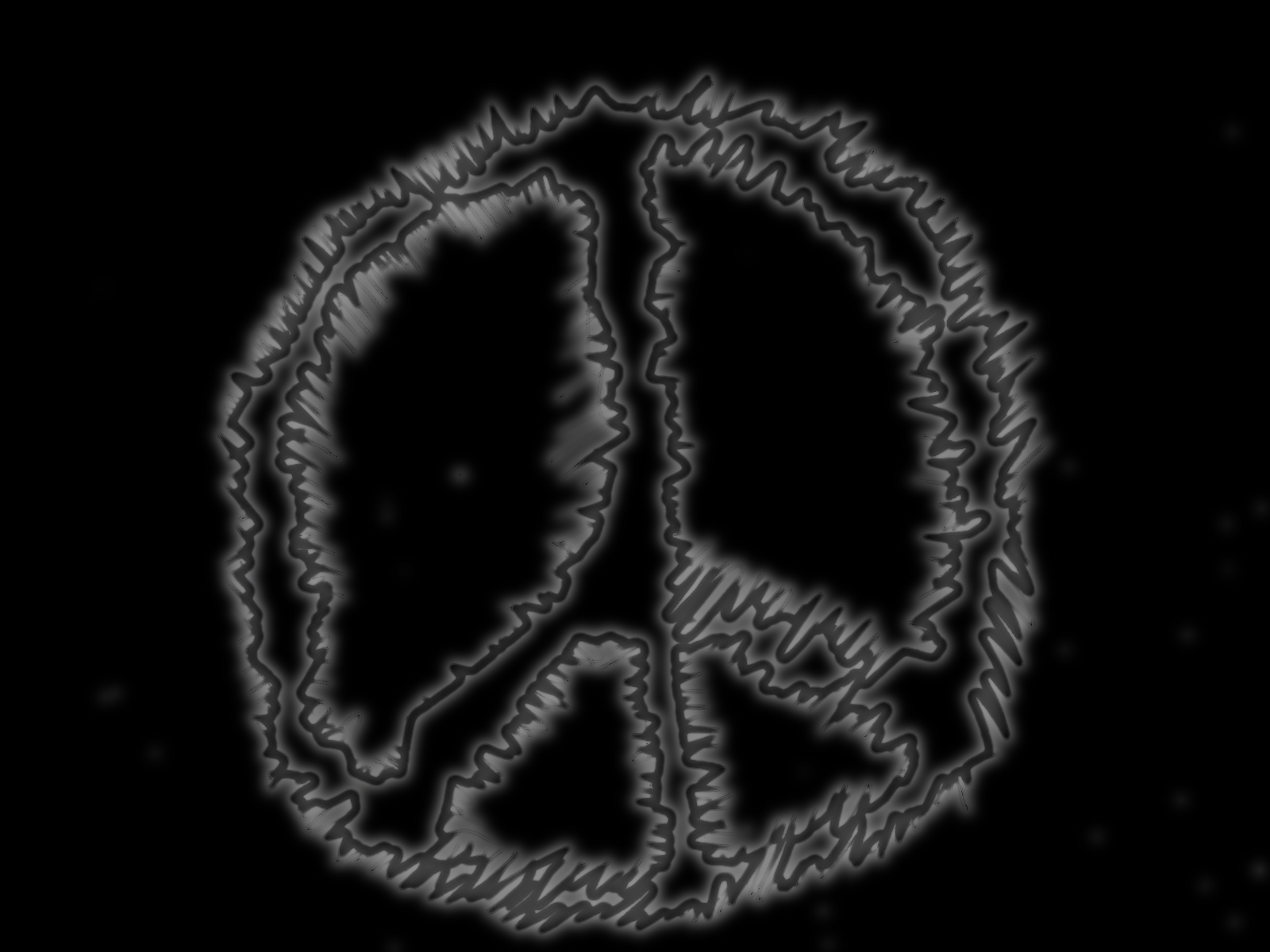 Peace sign BLACK and WHITE by reinismix0lost on DeviantArt