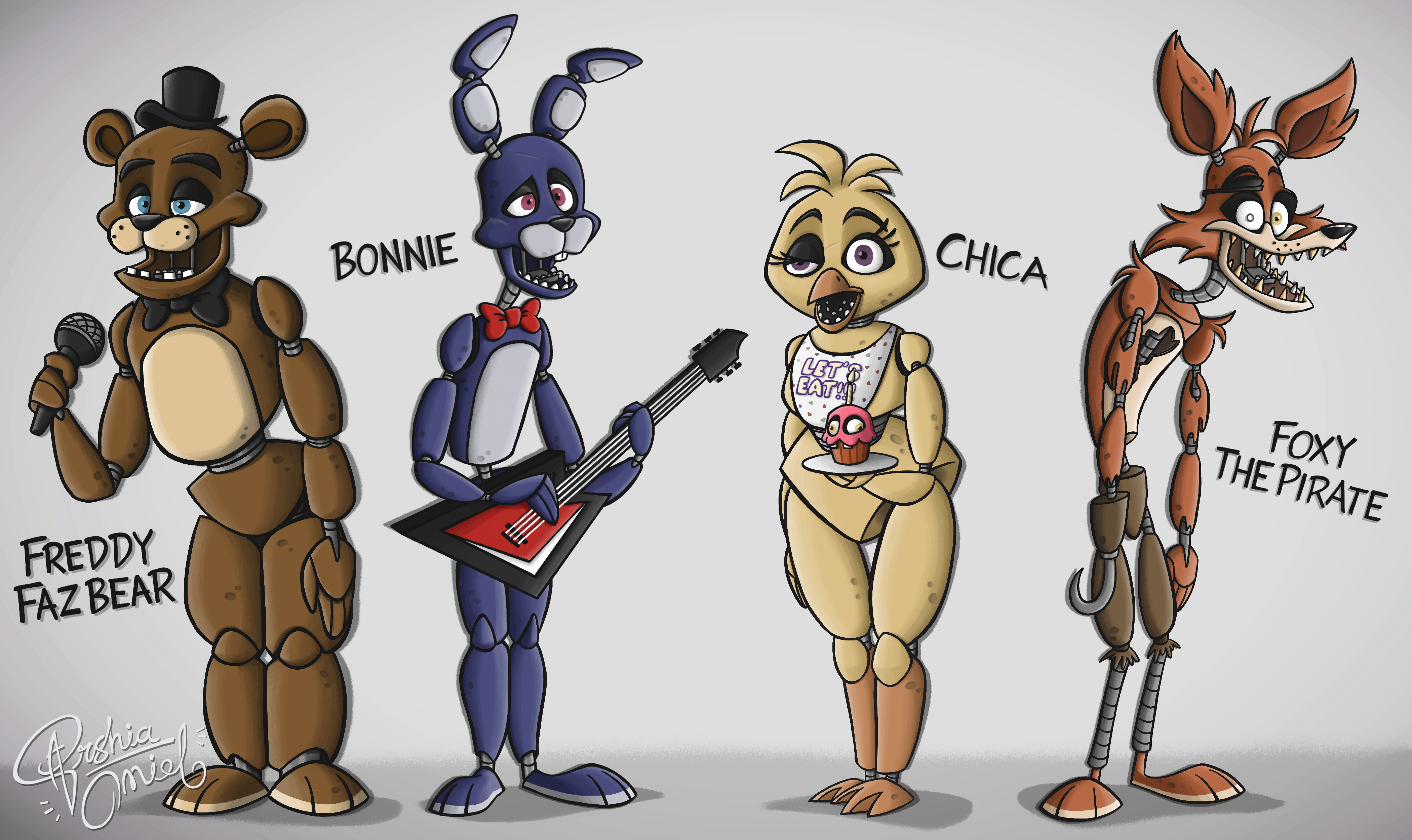 Five Night's at Freddy's 2 (2) (2014) by ReginaldMaster on DeviantArt