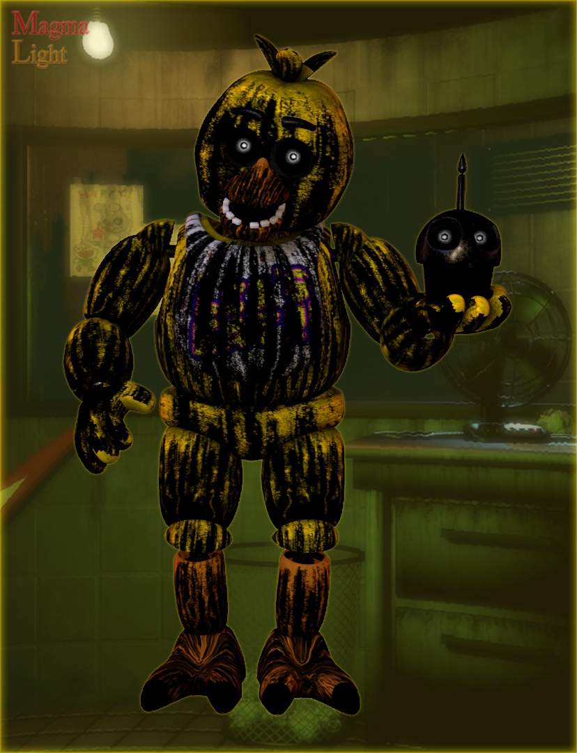 Nightmare fredbear by MagmaLight on DeviantArt