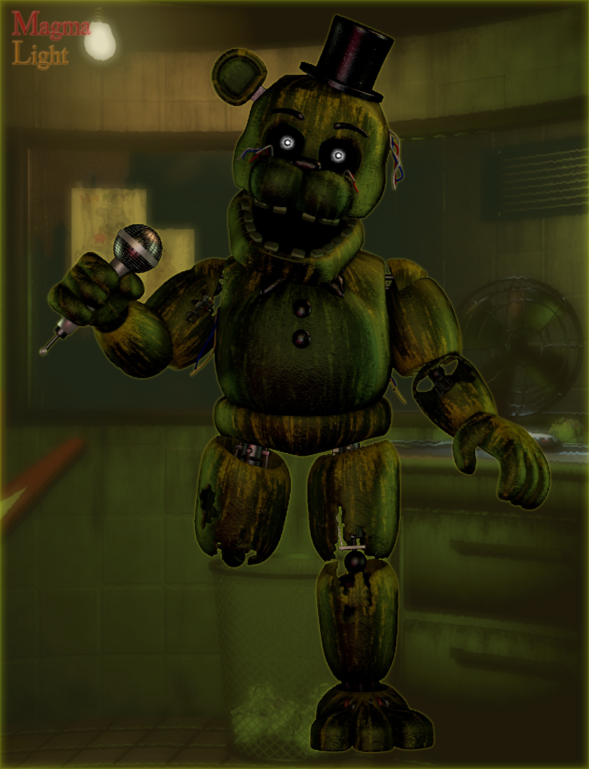 Nightmare fredbear by MagmaLight on DeviantArt