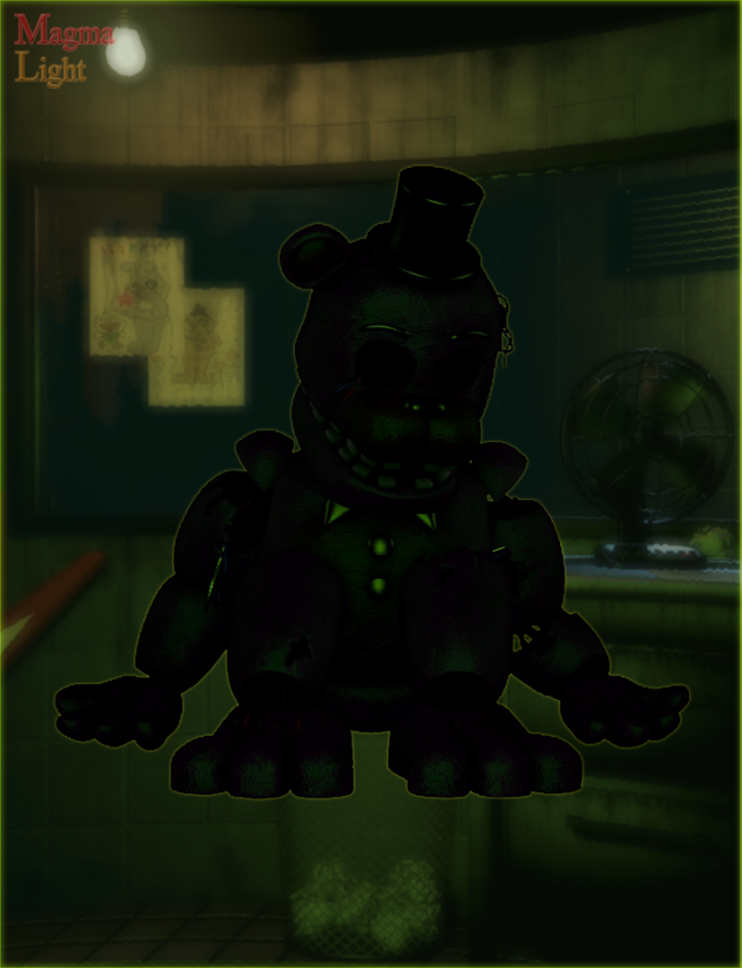 Nightmare fredbear by MagmaLight on DeviantArt