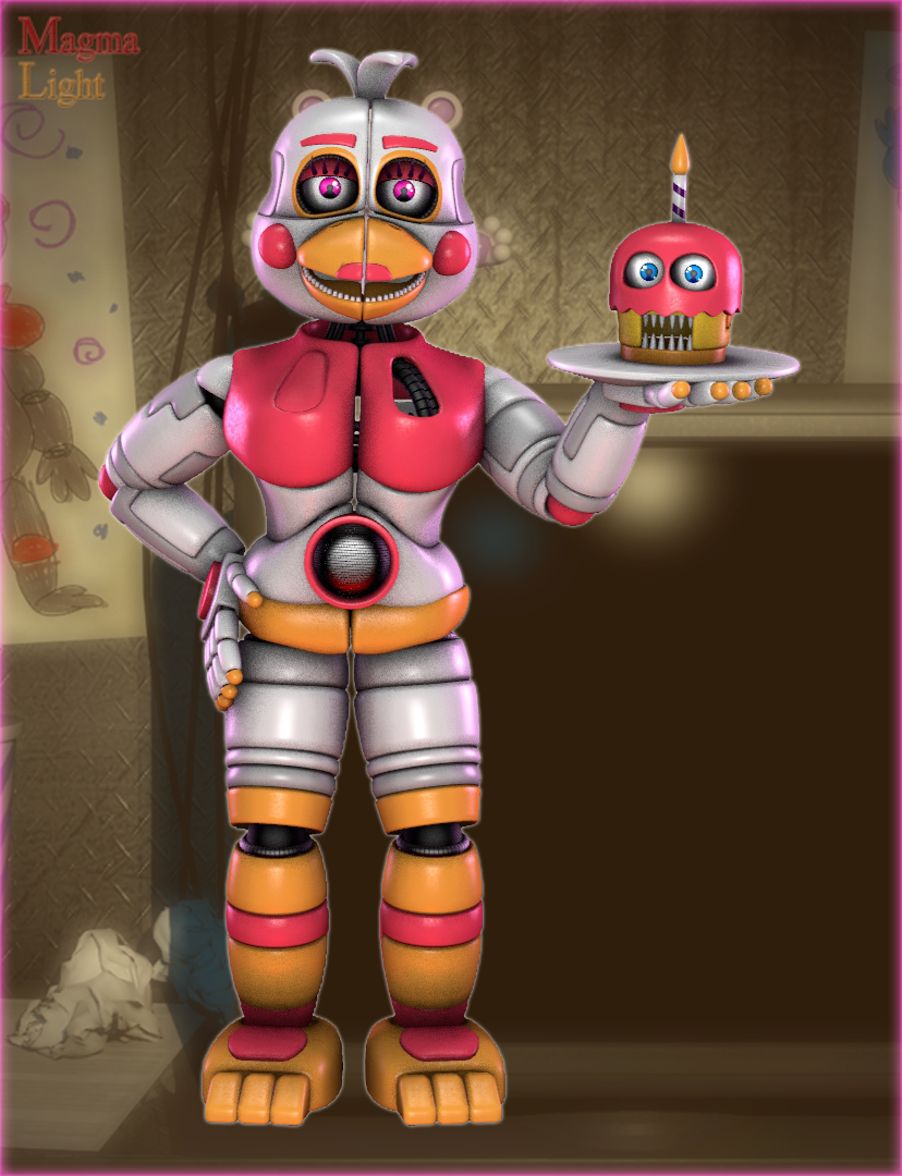 Funtime Chica: Care for a Cupcake? by The-Smileyy on DeviantArt