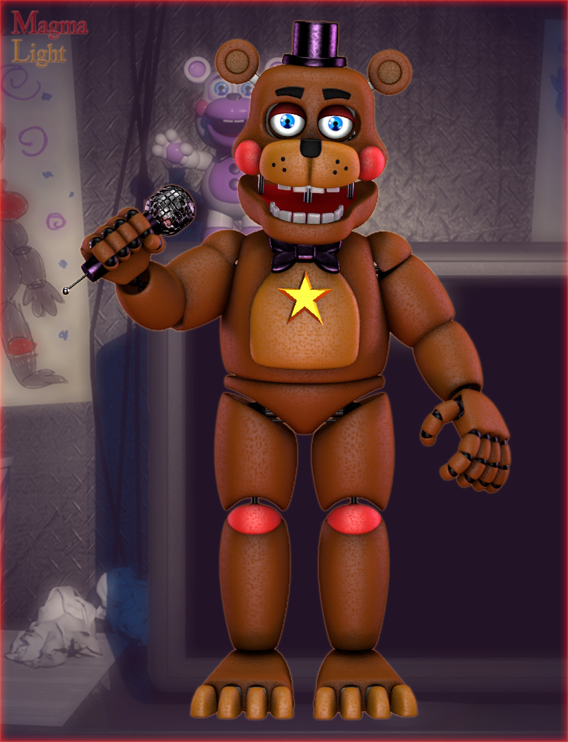 Rockstar Freddy! by GamesProduction on DeviantArt