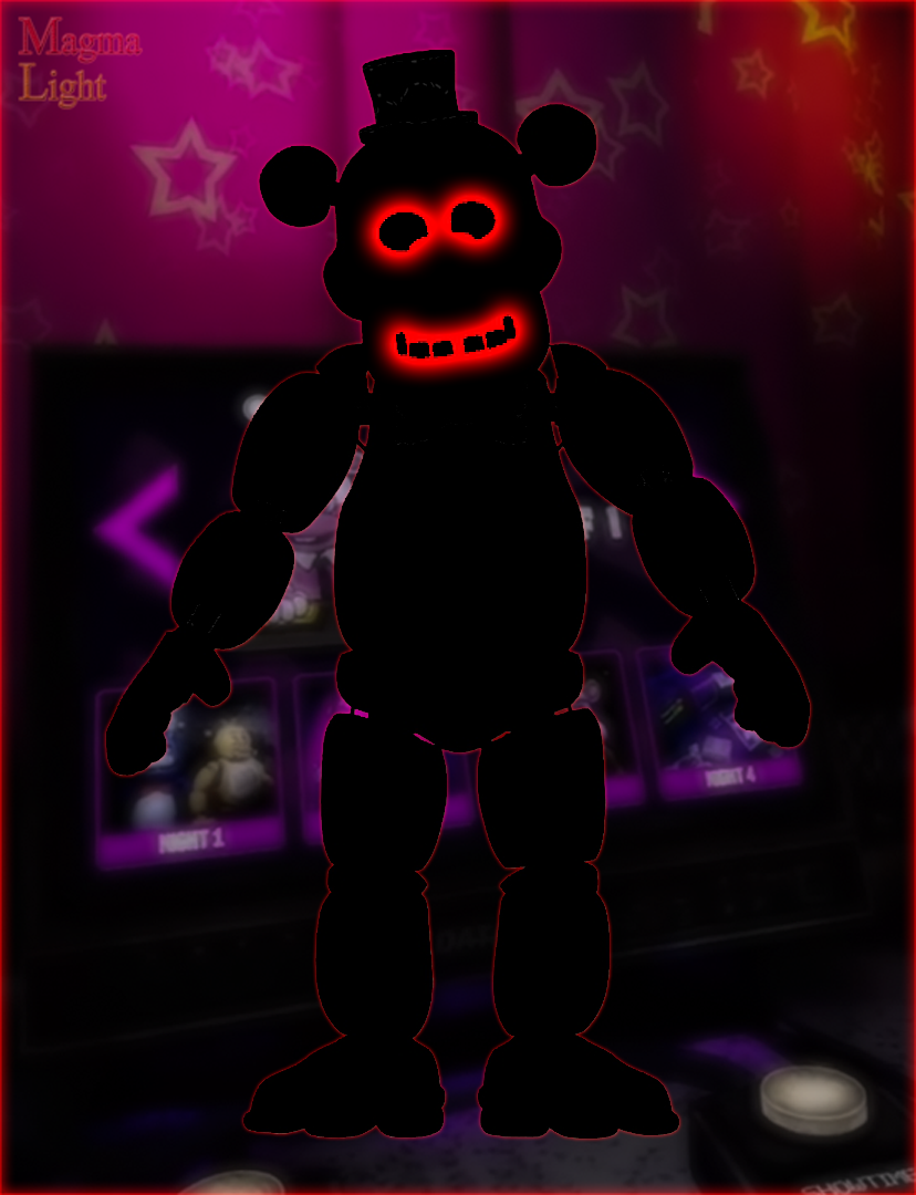 Shadow freddy (fnaf1) by MagmaLight on DeviantArt