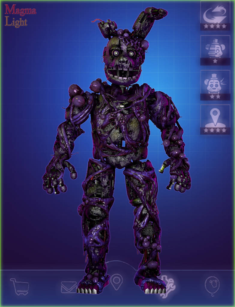 Toxic springtrap by MagmaLight on DeviantArt