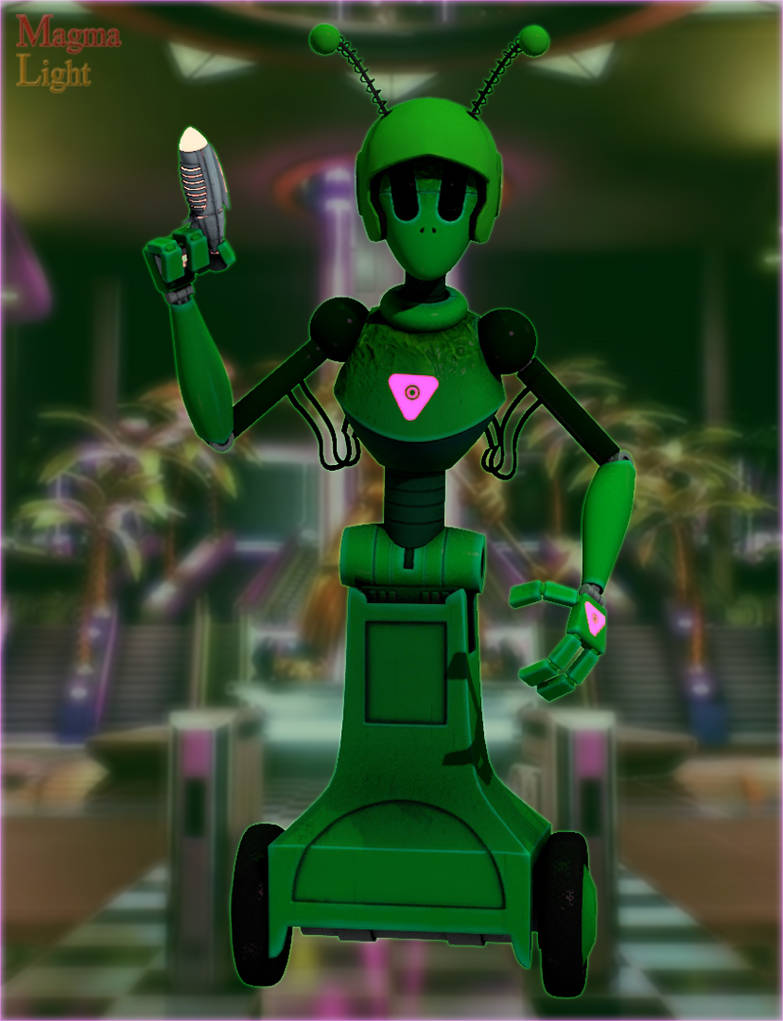 Alien bot by MagmaLight on DeviantArt