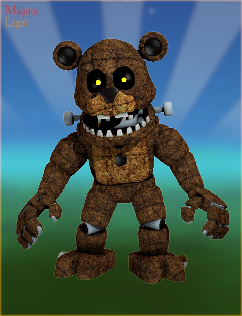 i remade Bubba from fnaf world from scratch : r/fivenightsatfreddys