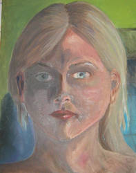 Self portrait painting