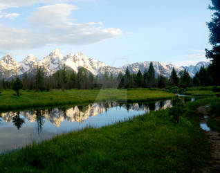 Grand Tetons - Reflection