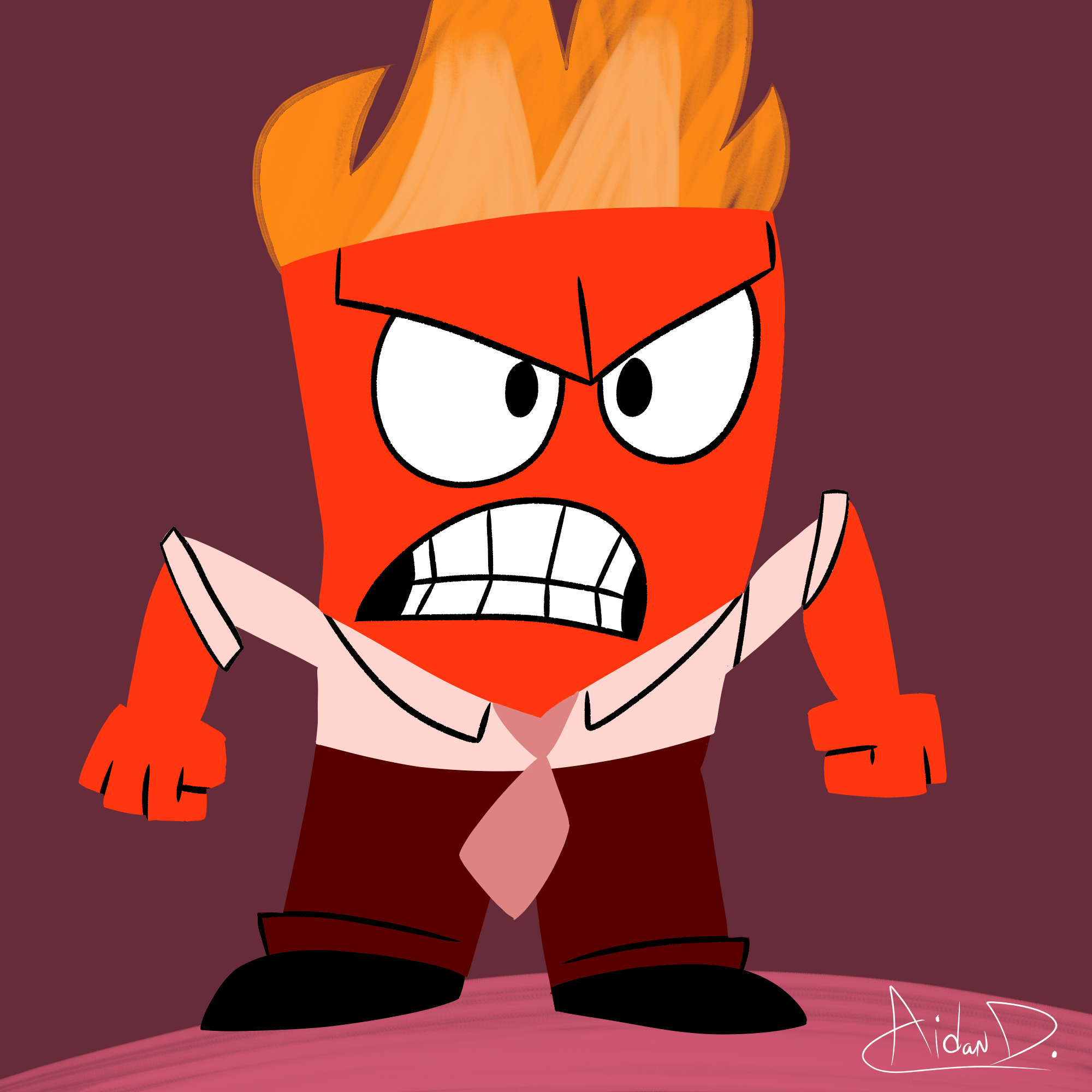 Anger by AidanDeFrehn on DeviantArt