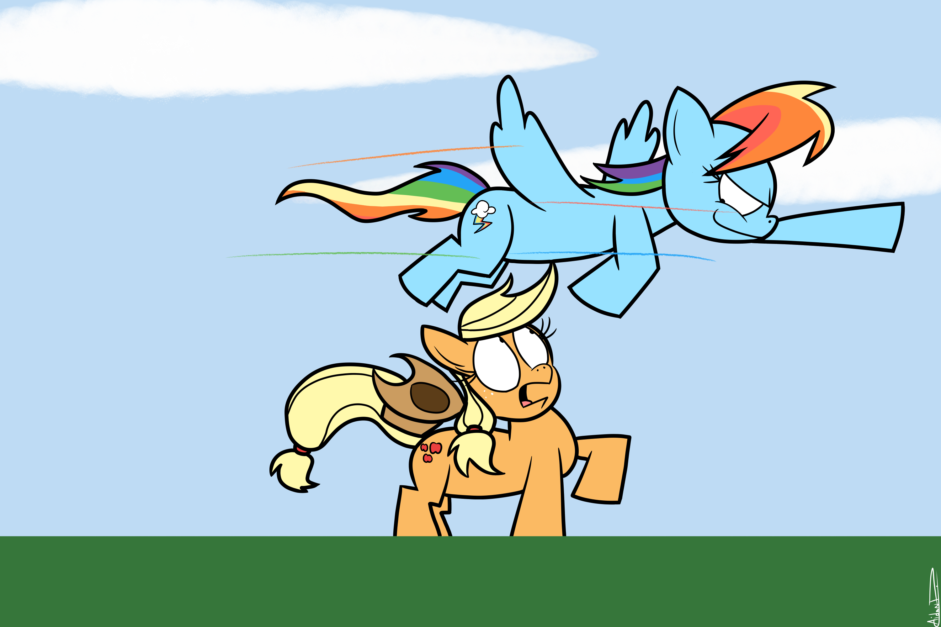 Mlp Fast A Blazin' Fast Pony! by AidanDeFrehn on DeviantArt