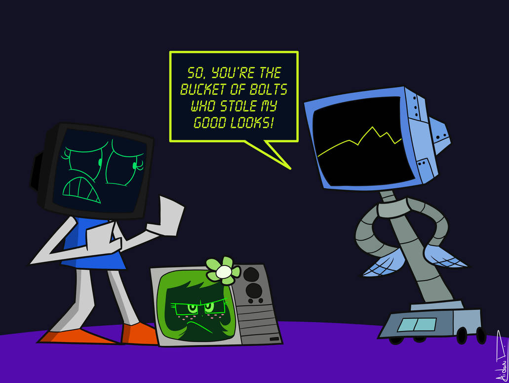 Computer Chaos! by AidanDeFrehn on DeviantArt