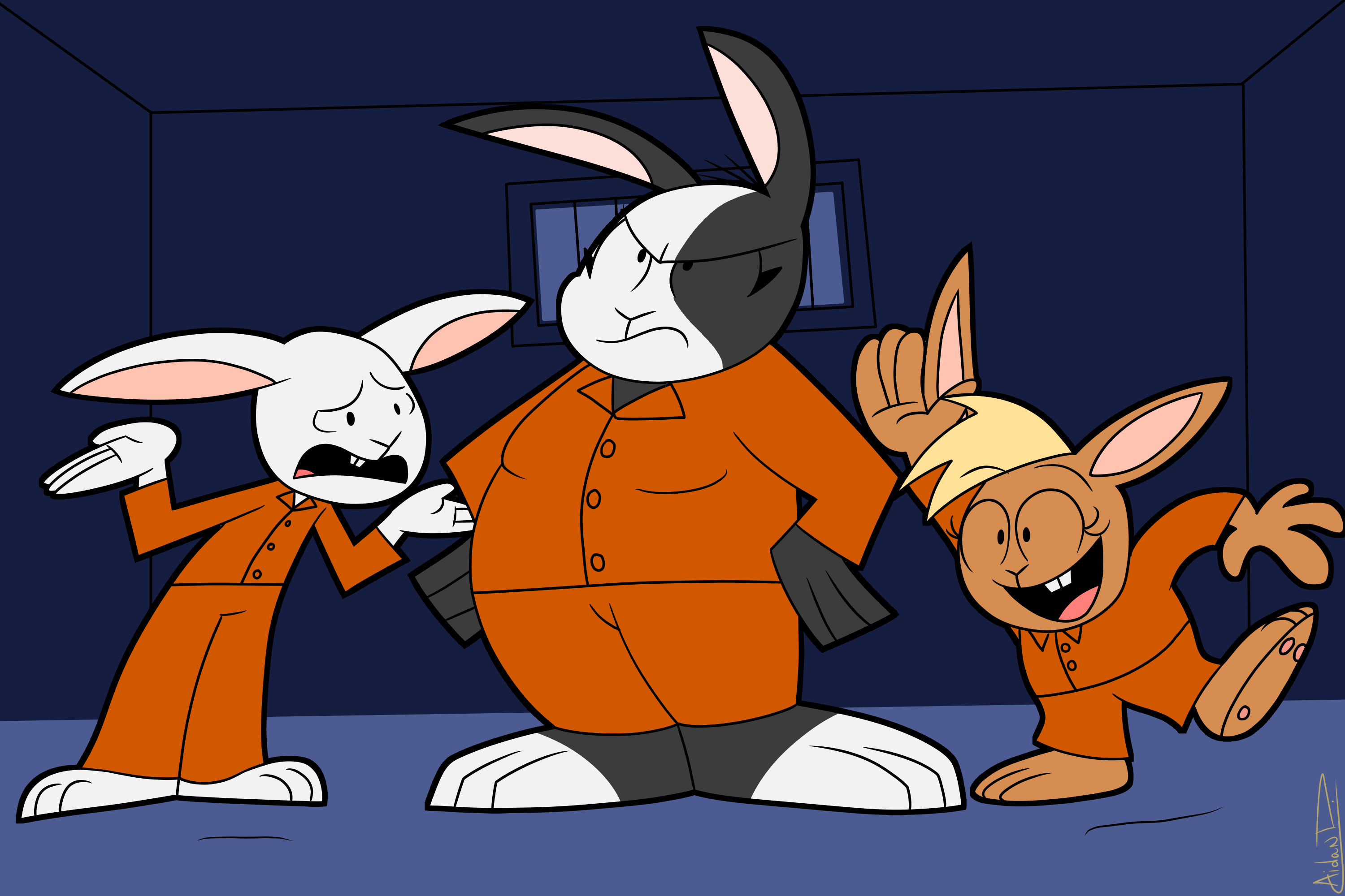 Prison Imprisonment Rabbit Bunnies Behind Bars by AidanDeFrehn on DeviantArt
