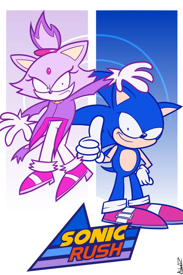 Sonic Rush by AidanDeFrehn on DeviantArt