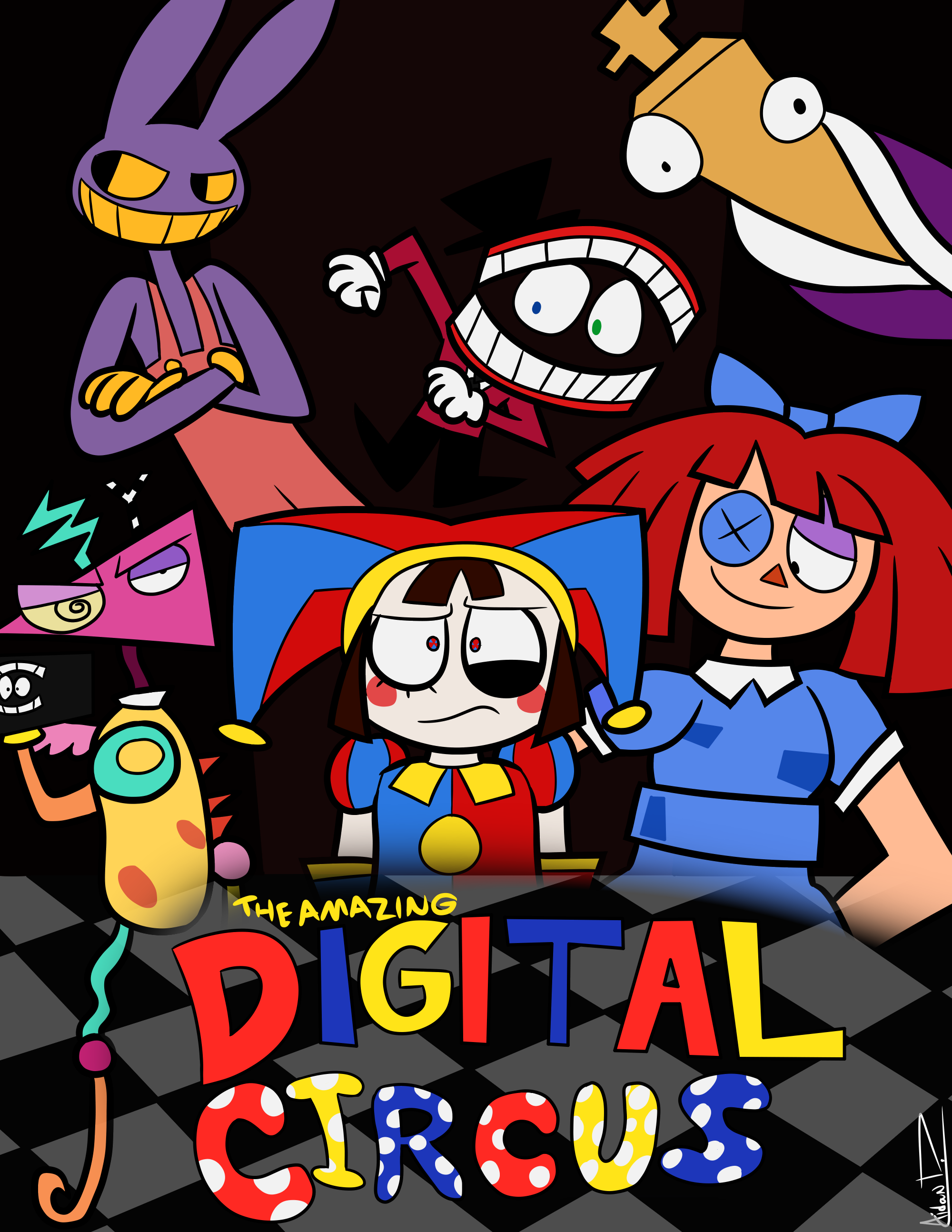 The Amazing Digital Circus by AidanDeFrehn on DeviantArt