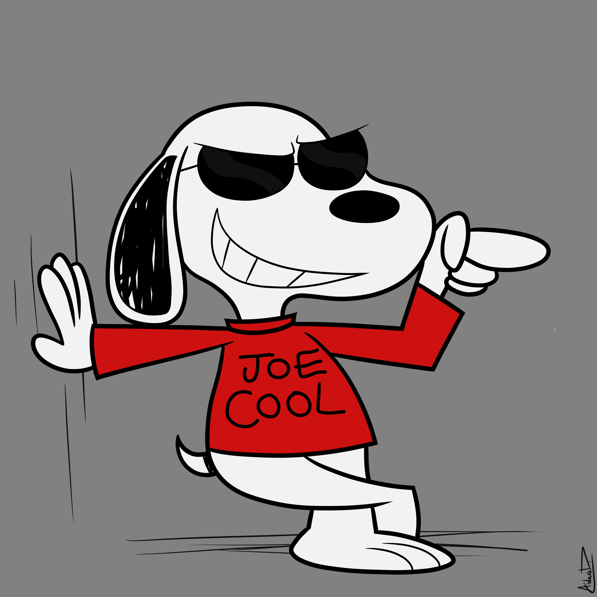 Joe Cool by AidanDeFrehn on DeviantArt