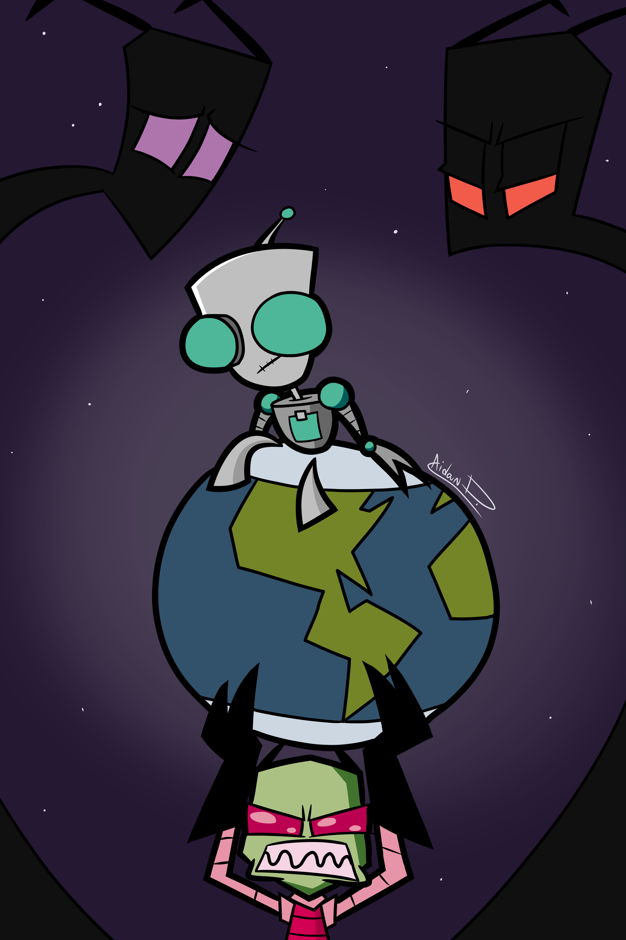 Zim Invasion Invader Zim by AidanDeFrehn on DeviantArt