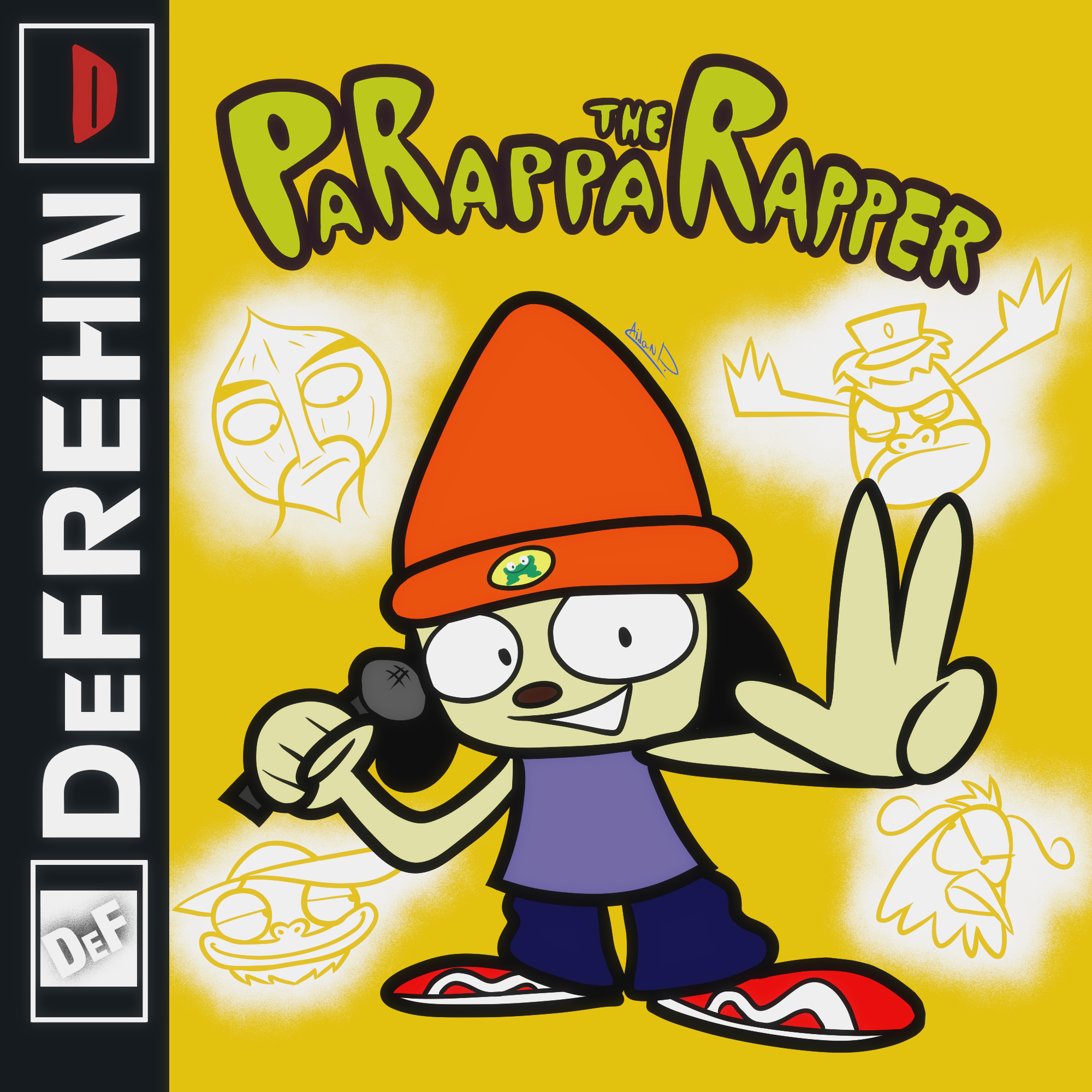 Parapper The Rapper Graphics PaRappa The Rapper by AidanDeFrehn on DeviantArt