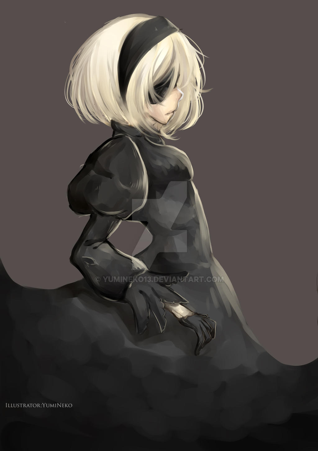 2b Nier Automata By Yumineko13 On Deviantart 2b Nier Automata By Yumineko13 On Deviantart