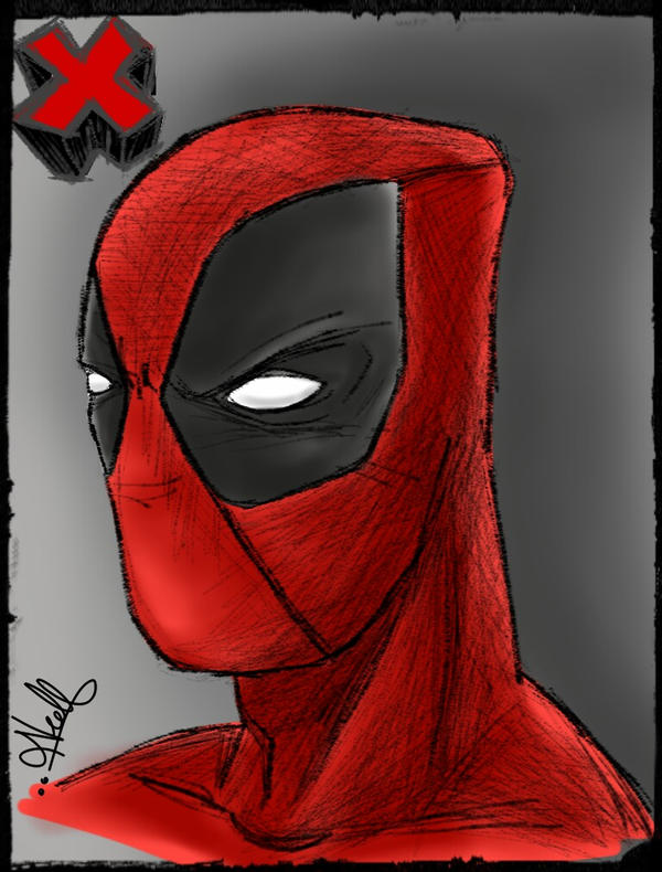 Deadpool graphic by NeelDJ on DeviantArt