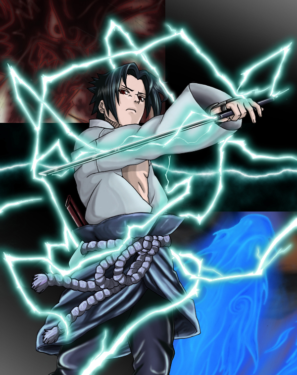 Sasuke Uchiha - Chidori by LightsChips on DeviantArt