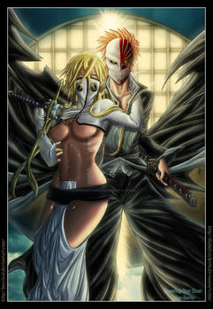 Halibel with Ichigo - Bleach -