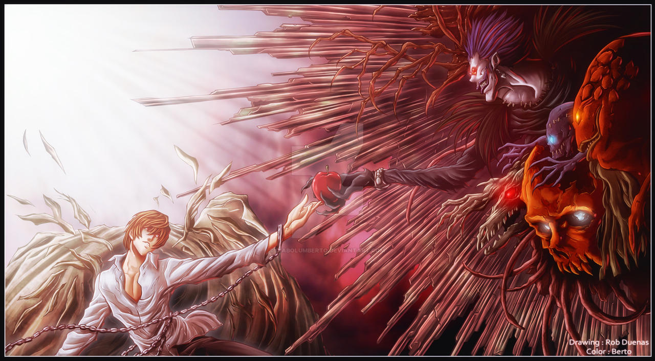 Ath Note Death Note : Recreation by diabolumberto on DeviantArt