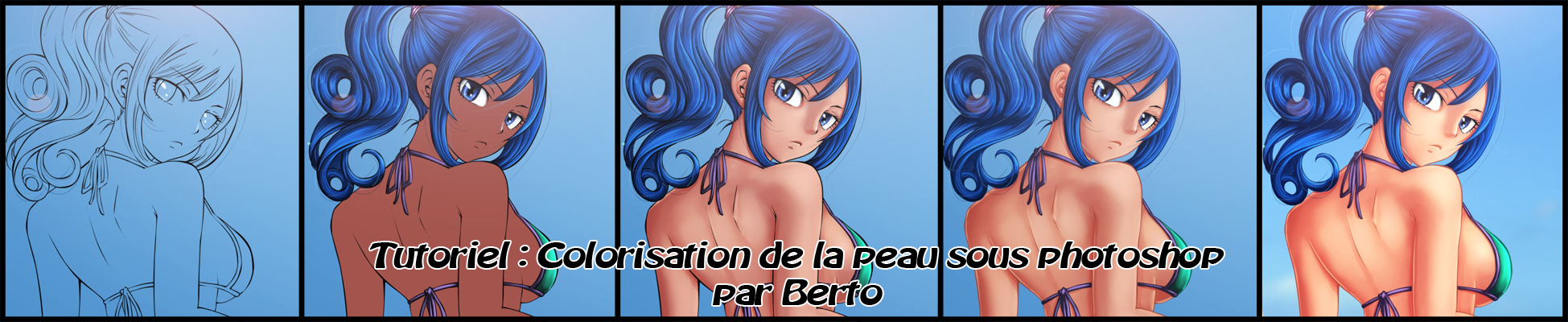 Tutoriel Peau / Skin tutorial