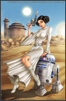 Princess Leia - R2D2