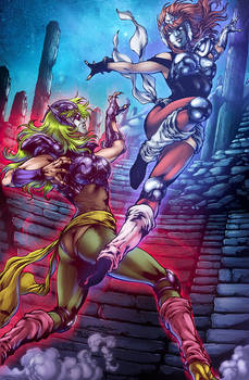 Saint Seiya - Shina Vs Marin