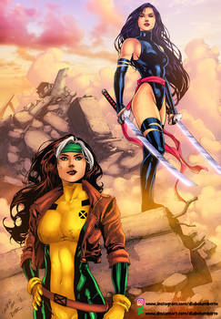 Psylocke And Rogue