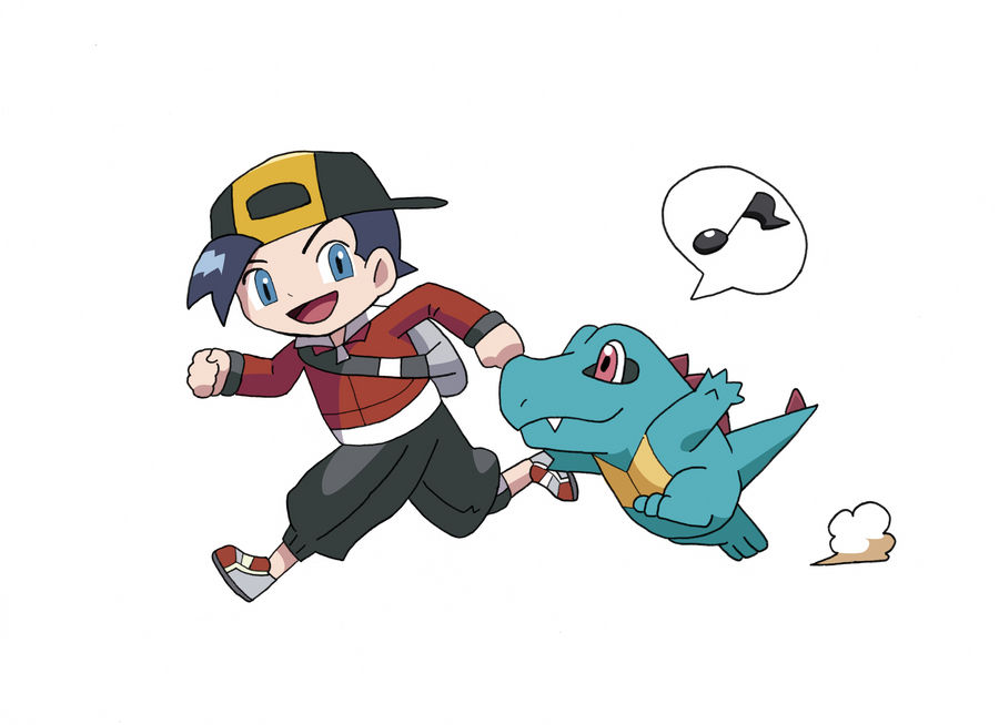 Ethan and Totodile