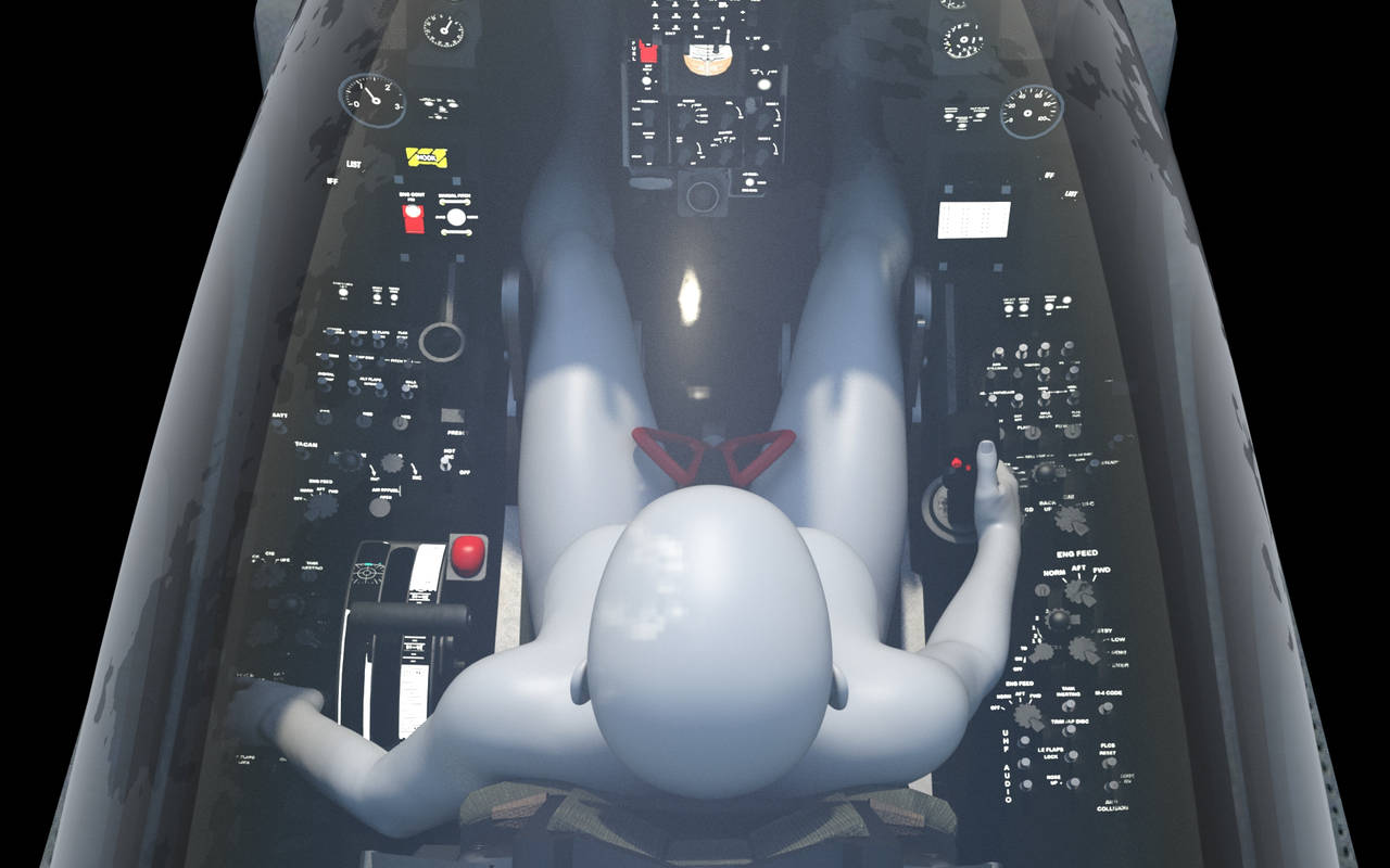 F16 inside view