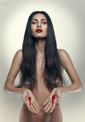 Bleeding Beauty: Stigmata by FlexDreams