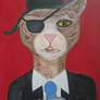 Deaf Jimmy. Cat Undertaker. The art of J J Stork