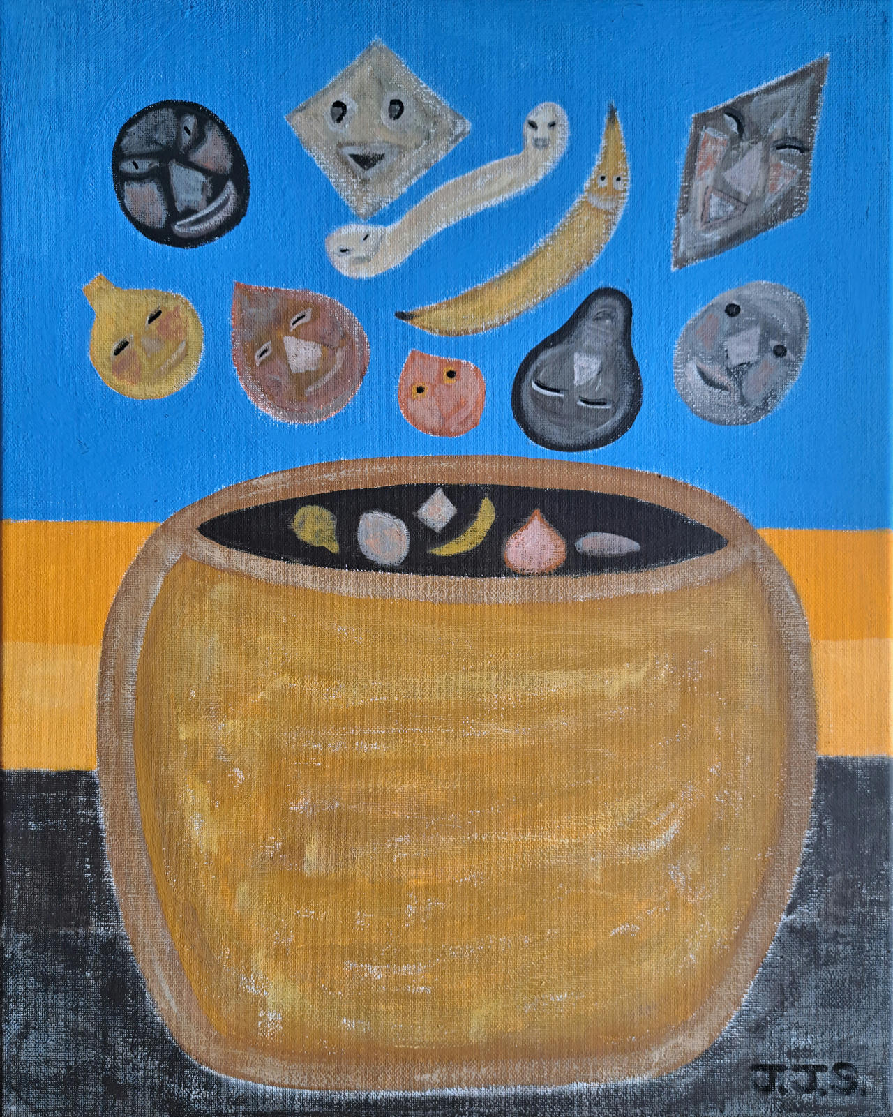 Melting pot. The Australian stew. Art J J Stork