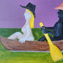 The Gambian sex tourist. Original Art By J J Stork