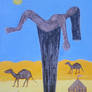 A crude oil painting. Original Art By J J Stork