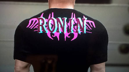 Ronin T-Shirt (Back)