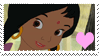 I Love Shanti Stamp by TigerzFanz