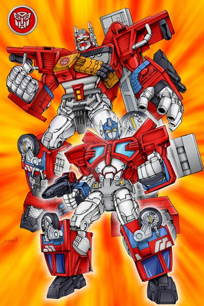 RID Optimus Prime by Dan-the-artguy on DeviantArt
