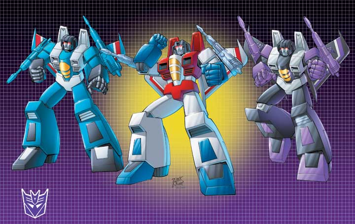 Decepticon G-1 Seeker trio