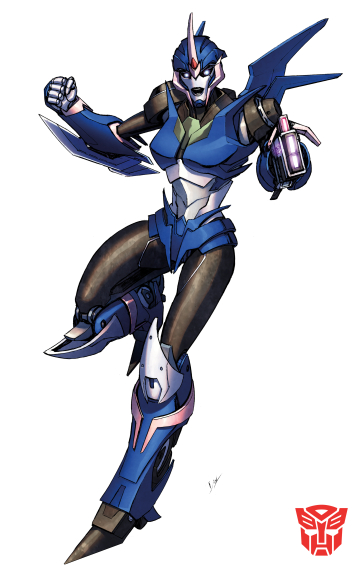 Transformers prime: Arcee in color by TheBrave -- Fur Affinity [dot] net