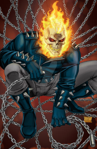 Ghost Rider by Dan-the-artguy on DeviantArt