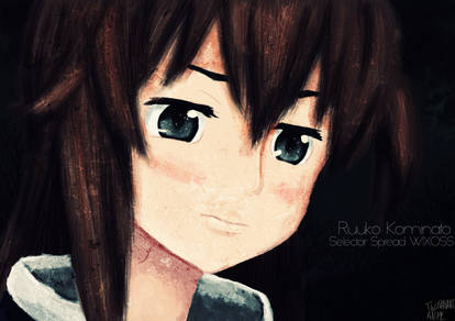 FanArt -Ruuko Kominato from Seloctor Spread WIXOSS