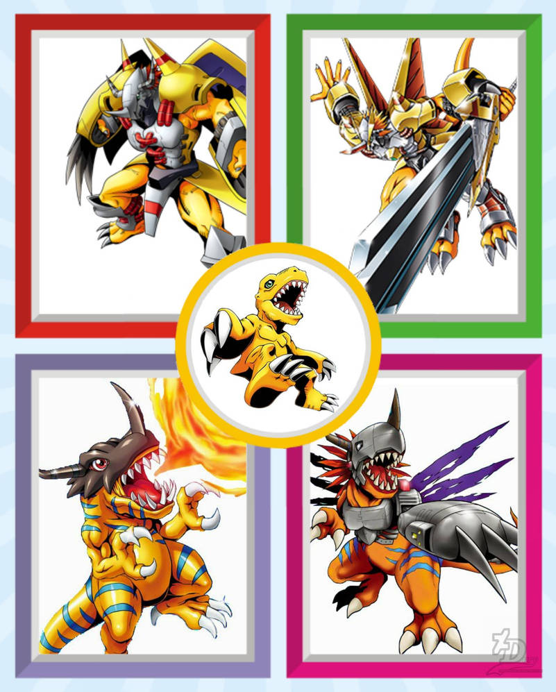 Agumon Evolution By Daryyoung On DeviantArt agumon-evolution-by-daryyoung-on-deviantart