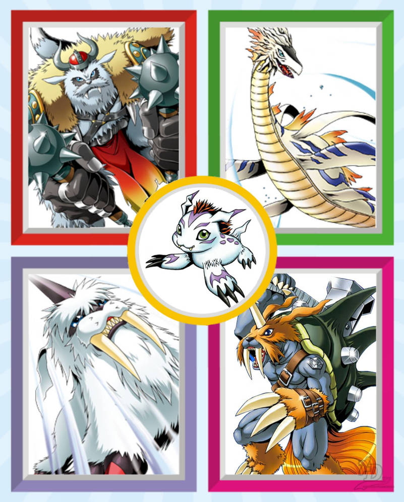 Gomamon Evolution by Daryyoung on DeviantArt
