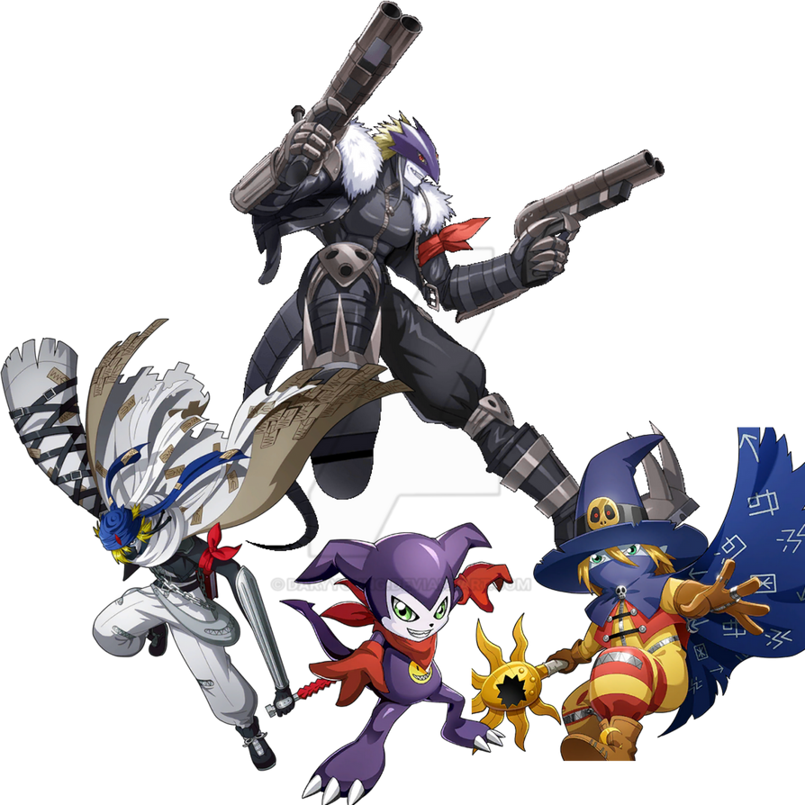 Impmon Evolution (New Century) by Daryyoung on DeviantArt