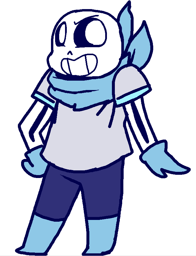 Ice!Sans pixel art by MONOSANSVM on DeviantArt